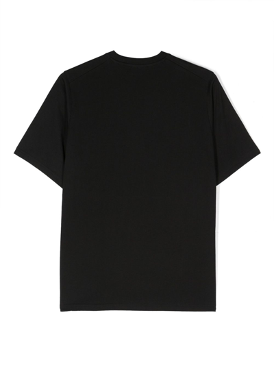 Shop Dsquared2 Logo-print Cotton T-shirt In Black