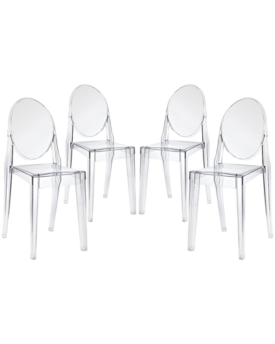 Modway Casper Dining Chairs Set Of 4