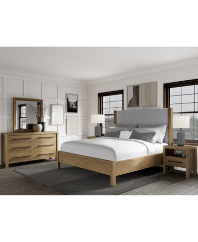 Shop Furniture Davie Queen 3-pc. Bedroom Set (upholstered Bed, Dresser & Nightstand)