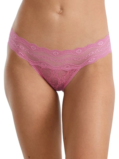 Shop B.tempt'd By Wacoal Lace Kiss Bikini In Mulberry