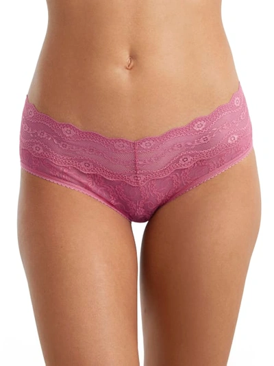 Shop B.tempt'd By Wacoal Lace Kiss Hipster In Mulberry