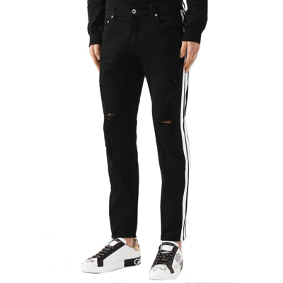 Shop Dolce & Gabbana Black Denim Jeans