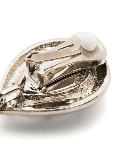 Shop Alessandra Rich Silver Bijoux Earrings