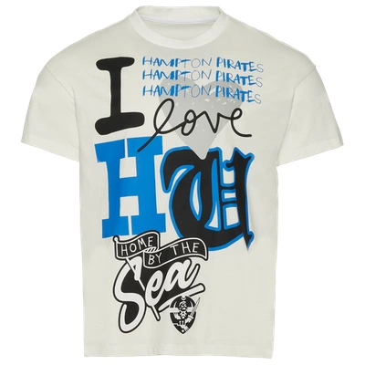 Shop For The Fan Mens  I Heart Hampton T-shirt In White/multi