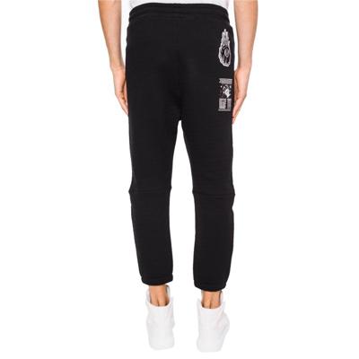 Shop Mcq By Alexander Mcqueen Black Cotton Pants