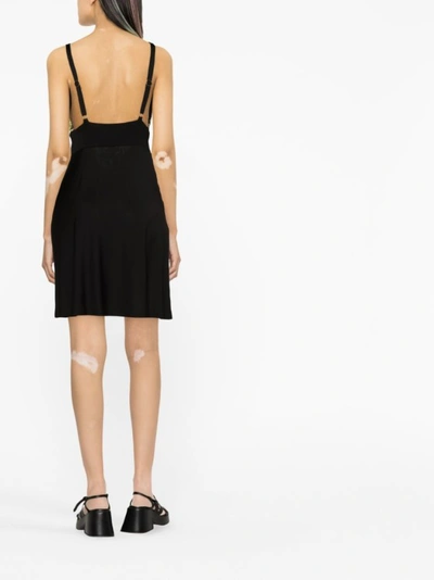 Shop Versace Jeans Couture Black Mini Dress