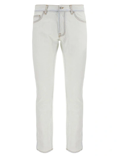 Shop Marcelo Burlon County Of Milan Cotton Denim Jeans In White