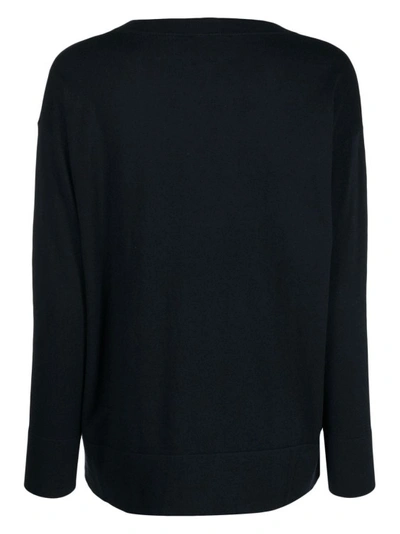 Shop Allude Black Stylish Sweater
