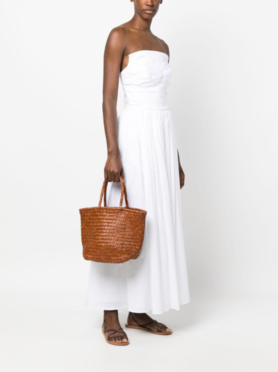 Dragon Diffusion Grace Small Leather Shoulder Bag In Brown