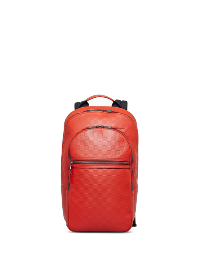Pre-owned Louis Vuitton 2016 Michael Nm Backpack In Orange