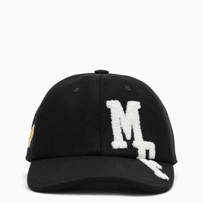 Shop 7 Moncler X Frgmt Sports Hat With Patches In Black