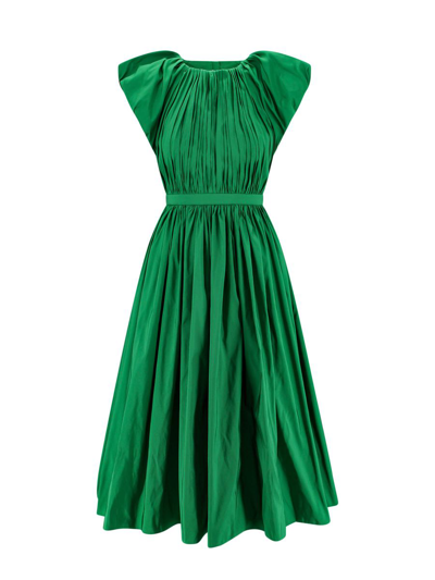 Shop Alexander Mcqueen Dress In Green