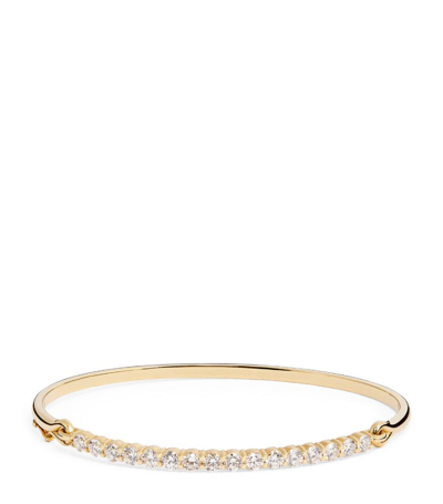 Shop Melissa Kaye Yellow Gold And Diamond Lenox Bracelet