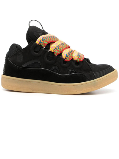 Shop Lanvin Black Chucky Sneakers In Nero