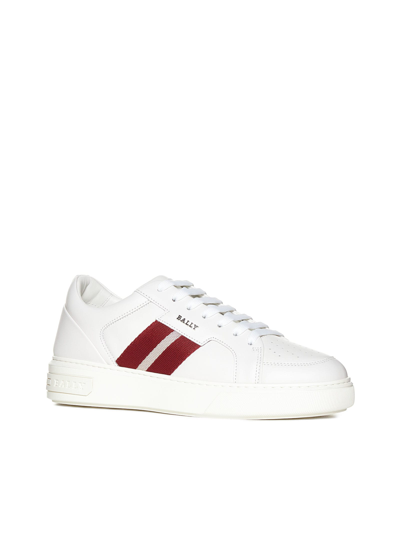 Shop Bally Sneakers In White 50