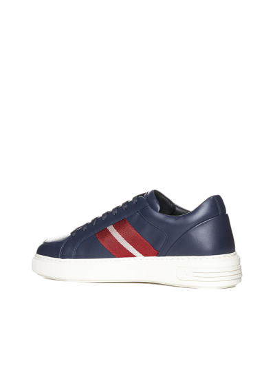 Shop Bally Sneakers In Ink 15 50