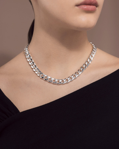 Federica Tosi Lace Thea Silver In Silver