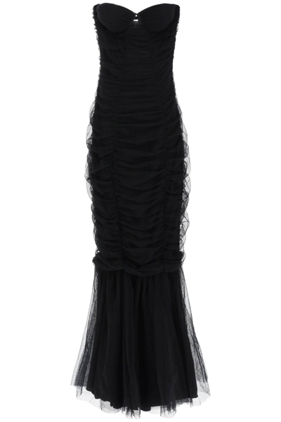 Shop 19:13 Dresscode Long Mermaid Dress In Black (black)