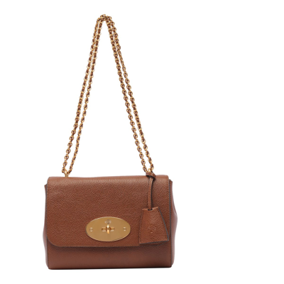 Shop Mulberry Lily Shoulder Bag In Brown