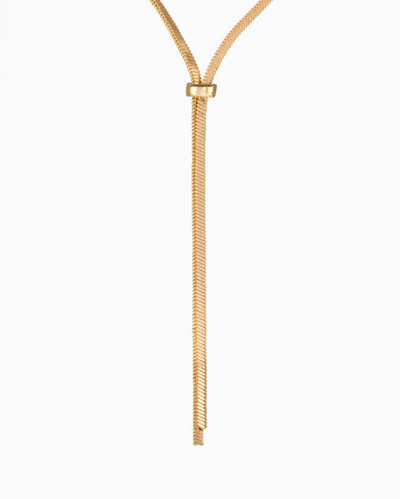 Federica Tosi Lace Long Rachel Gold In Gold