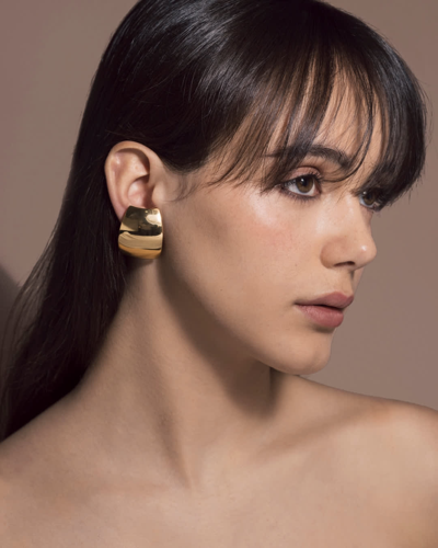 Shop Federica Tosi Earring Julie Gold