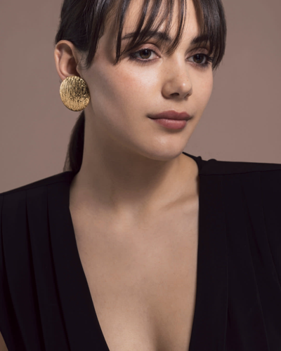 Federica Tosi Earring Daisy Gold In Gold