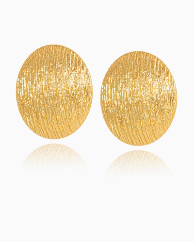 Federica Tosi Earring Daisy Gold In Gold