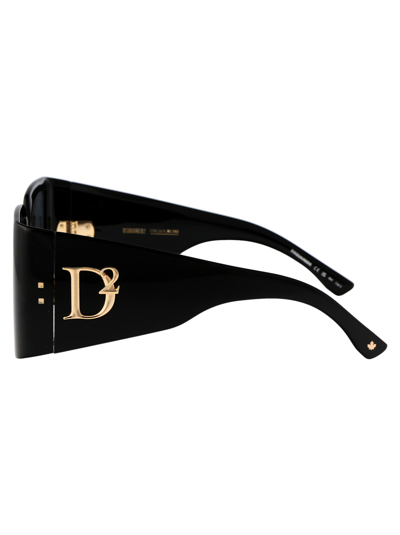 Shop Dsquared2 D2 0096/s Sunglasses In 807ir Black