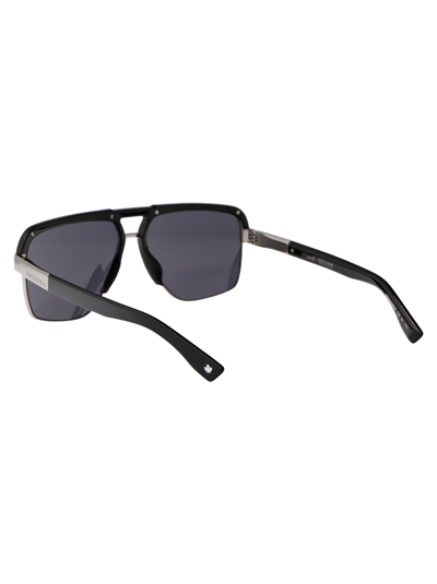 Shop Dsquared2 D2 0084/s Sunglasses In 284ir Black Ruthenium