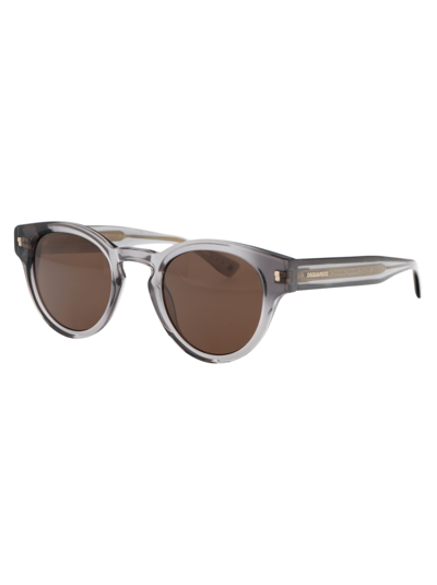 Shop Dsquared2 D2 0077/s Sunglasses In Kb770 Grigio