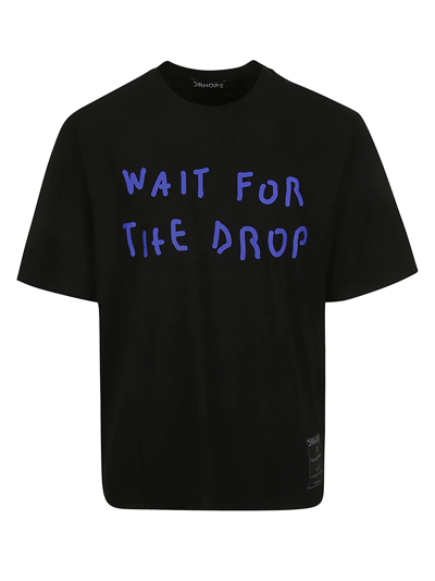Shop Drhope T-shirt In Black