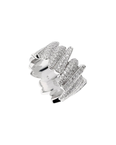 Heritage Fred Of Paris Fred Of Paris 18k 2.18 Ct. Tw. Diamond Cocktail Ring (authentic )