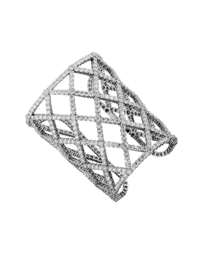 Shop Heritage Boucheron Boucheron 18k 64.47 Ct. Tw. Diamond Bracelet (authentic )