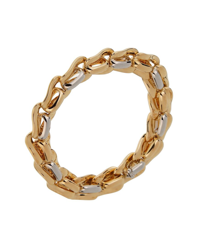 Heritage Pomellato Pomellato 18k Two-tone Solid Chain Link Bracelet (authentic )
