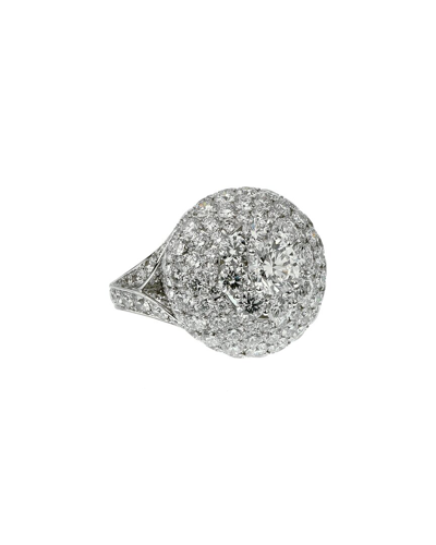 Shop Heritage Graff Graff 18k 10.08 Ct. Tw. Diamond Cocktail Ring (authentic )