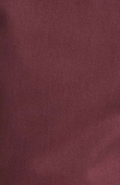 Shop Alton Lane Motion Brushed Stretch Cotton Chinos In Wine