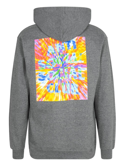 Anti Social Social Club What A Trip/no Vacation Hoodie In Grey