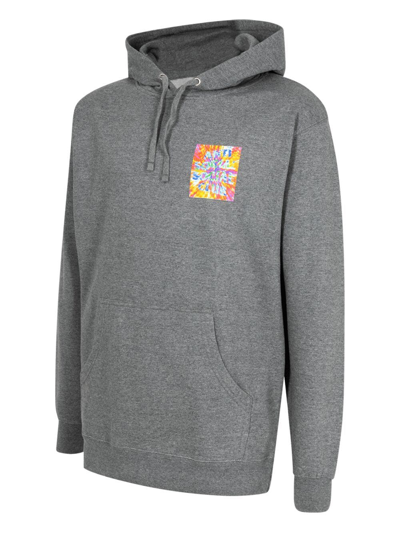 Anti Social Social Club What A Trip/no Vacation Hoodie In Grey