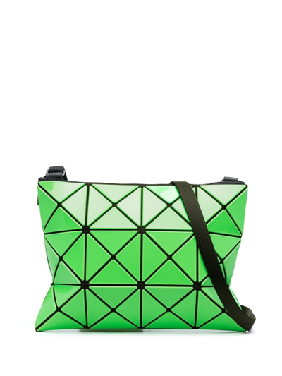 Shop Bao Bao Issey Miyake Lucent Gloss Crossbody Bag In Green