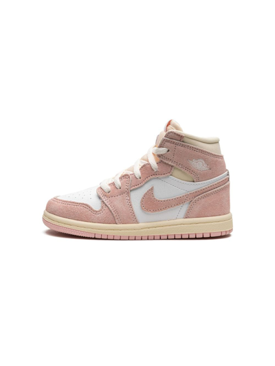 Shop Jordan Air  1 Retro High "washed Pink" Sneakers