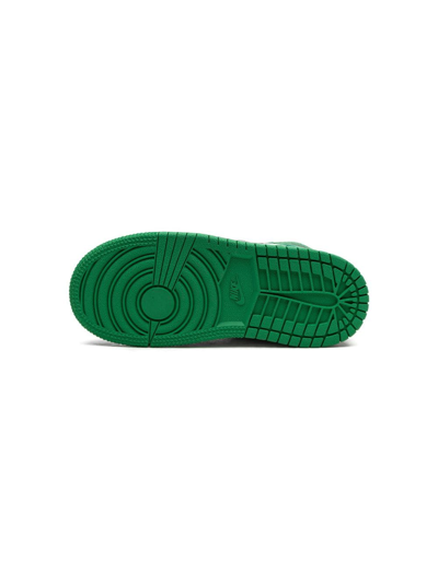 Shop Jordan Air  1 "lucky Green" Sneakers