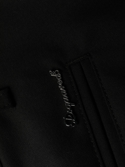 Dsquared2 Slim-cut Tailored Trousers In Black