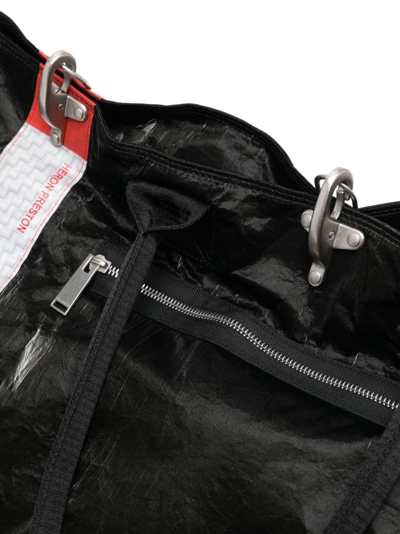 Shop Heron Preston Tape Tote Bag In Black No Color
