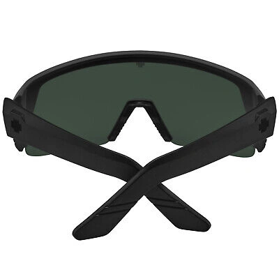 Pre-owned Spy Monolith 5050 Sunglasses Polarized Matte - Happy Gray Green Black Spectra