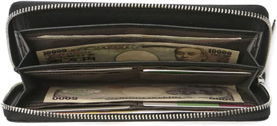 Pre-owned Porter Yoshida Bag  Wonder Long Wallet Orange 342-03838 Made In Japan