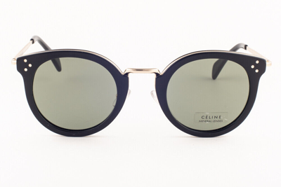 Pre-owned Celine Cl 40011u 01a Black / Gray Sunglasses Cl40011u 01a 48mm