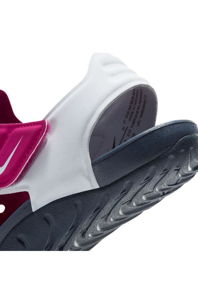 Shop Nike Sunray Protect 2 Sandal In Fireberry/ Blue/ Grey