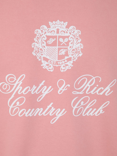 Shop Sporty &amp; Rich Crew Neck Knitwear: Country Crest
