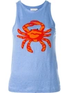 TORY BURCH 'Crab' Tank Top,21162134