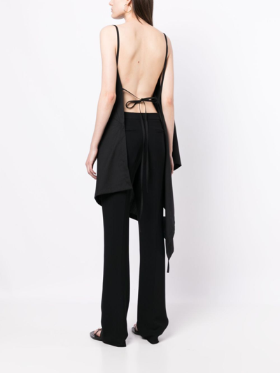 The Row Bamby Top In Merino Wool In Blk